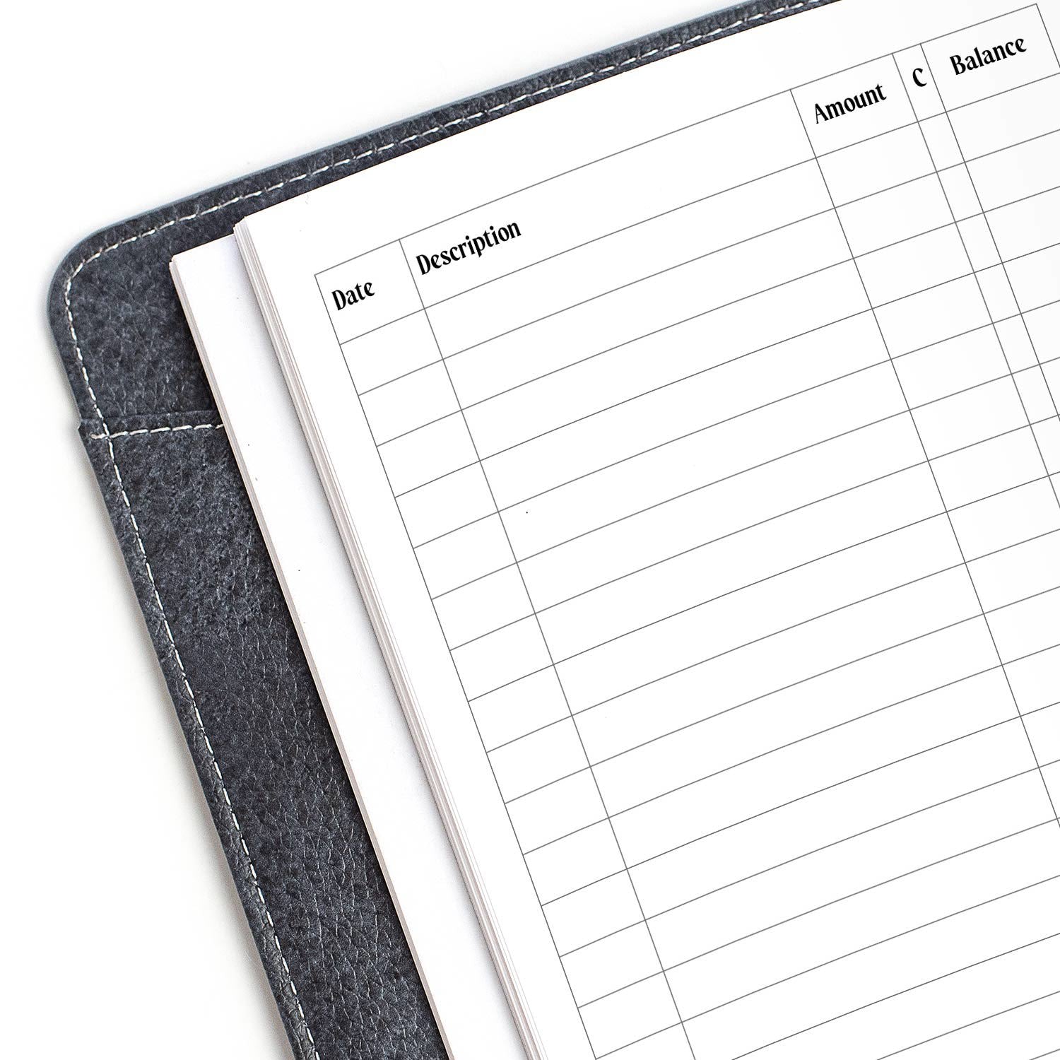 Checkbook Register