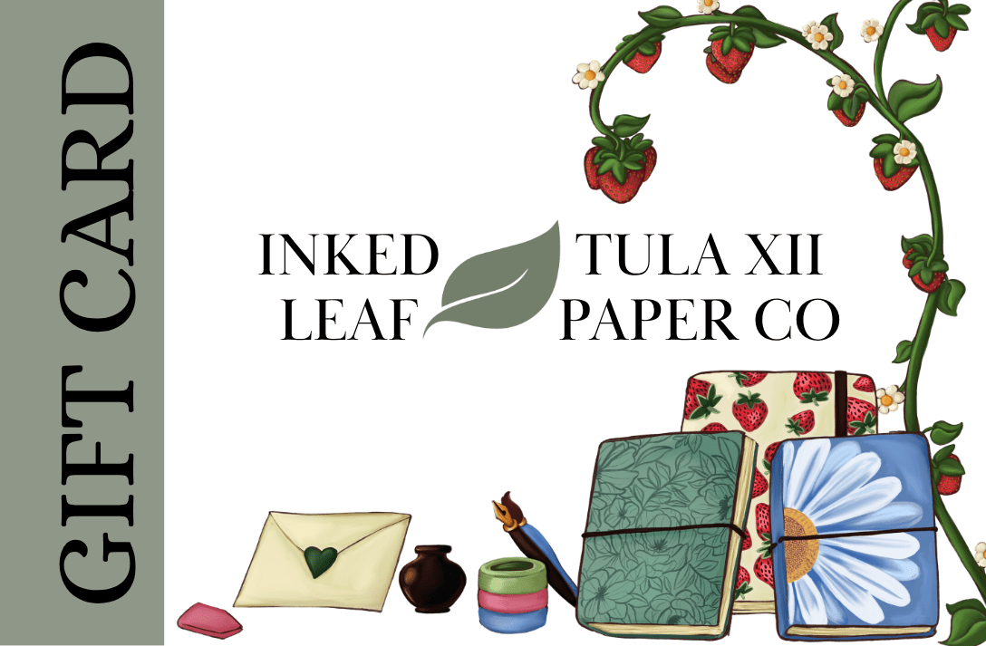 Inked Leaf &amp; Tula XII Paper Co Gift Card