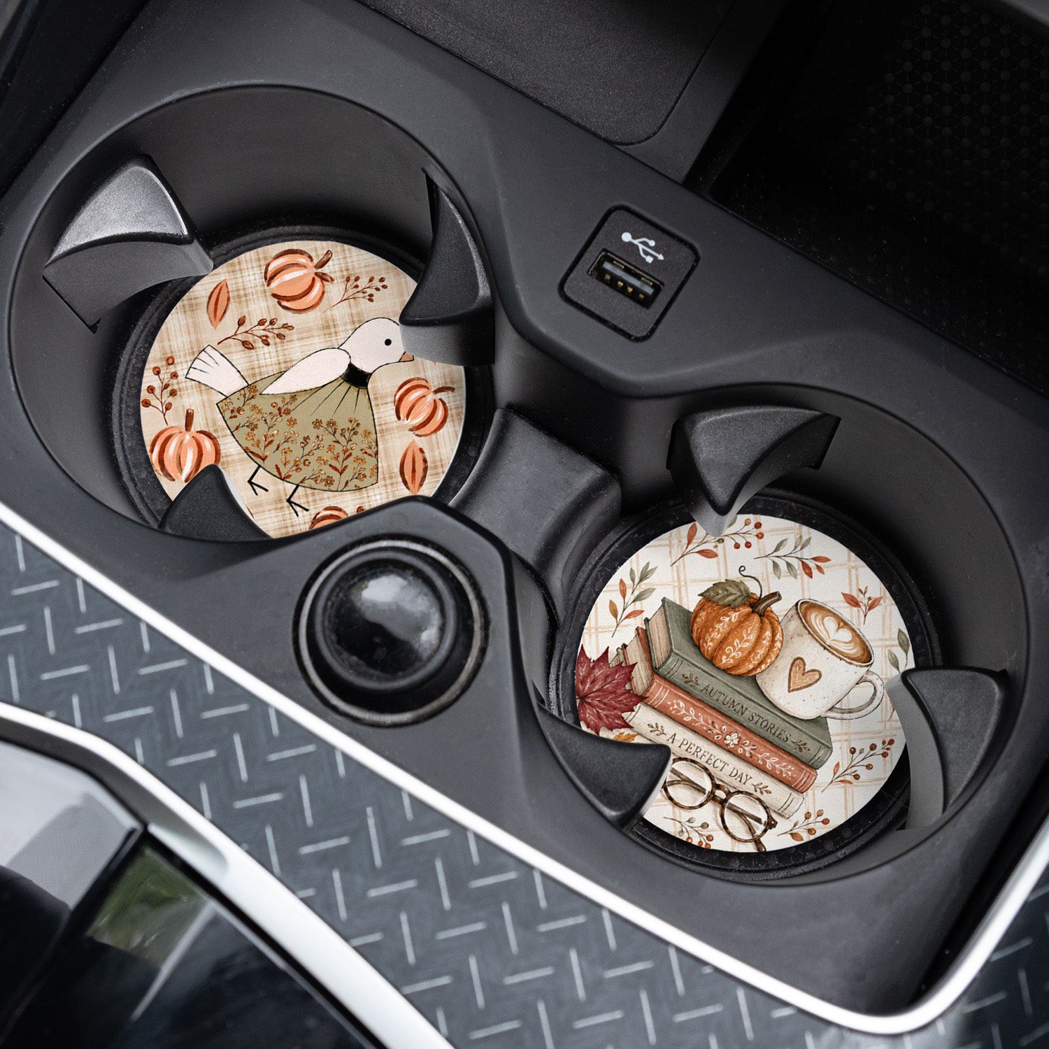 Car Coaster Set - October