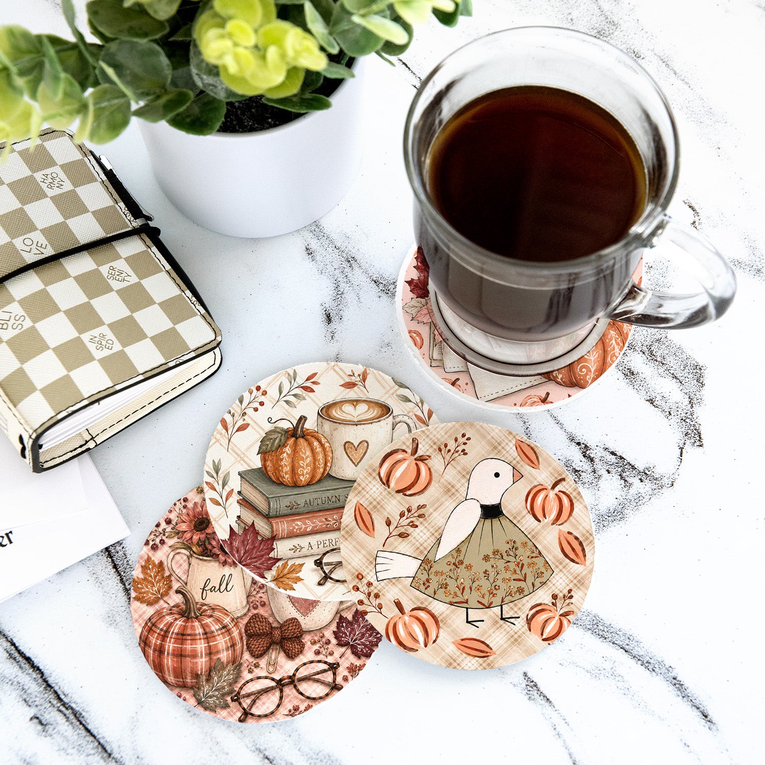 Coaster Set - October