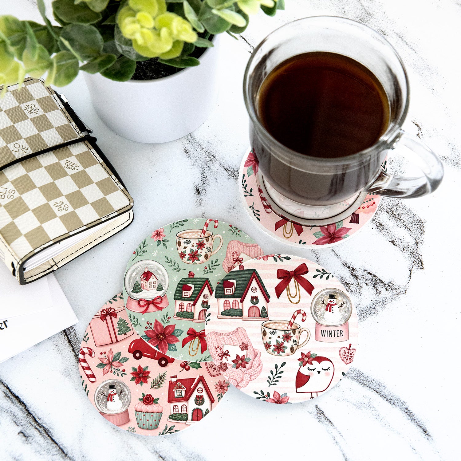 Coaster Set - December