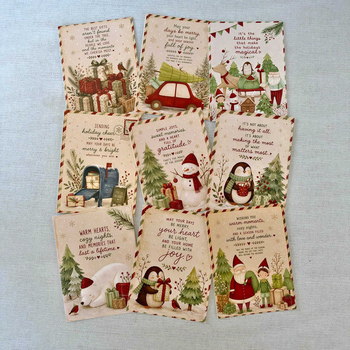 Journal Card Set - Dashing Through