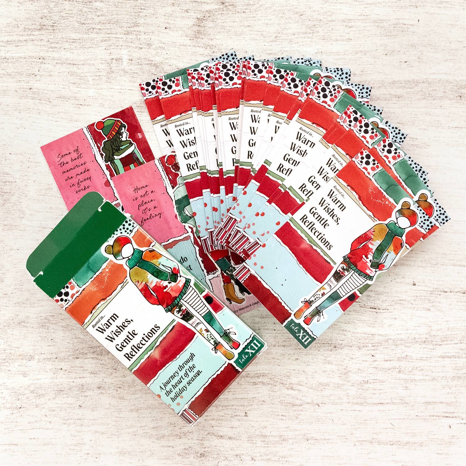 Journal Card Deck - Warm Wishes, Gentle Reflections