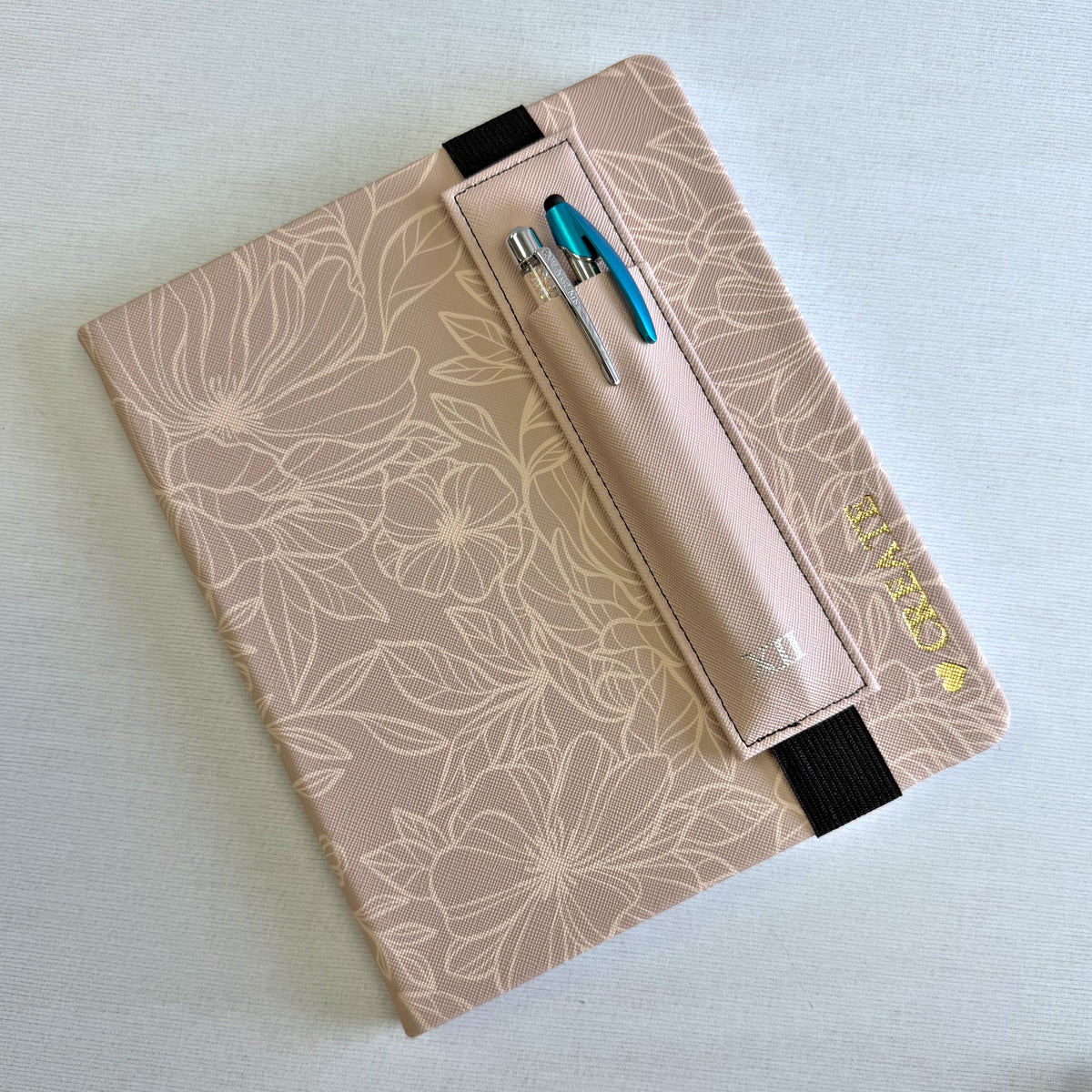 Elastic Pen Holder - Dark Blue