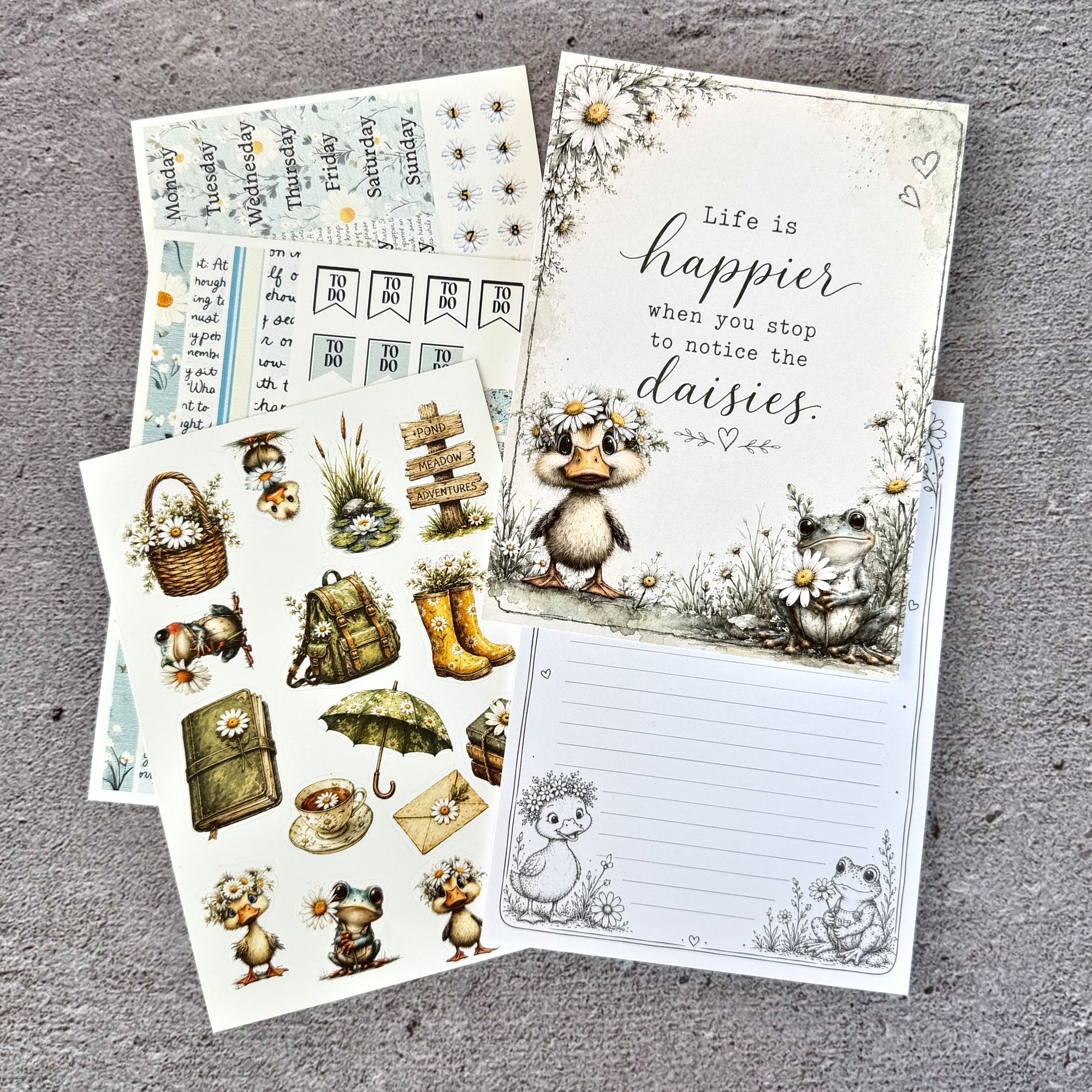 Planner Edit - Chapters by the Pond