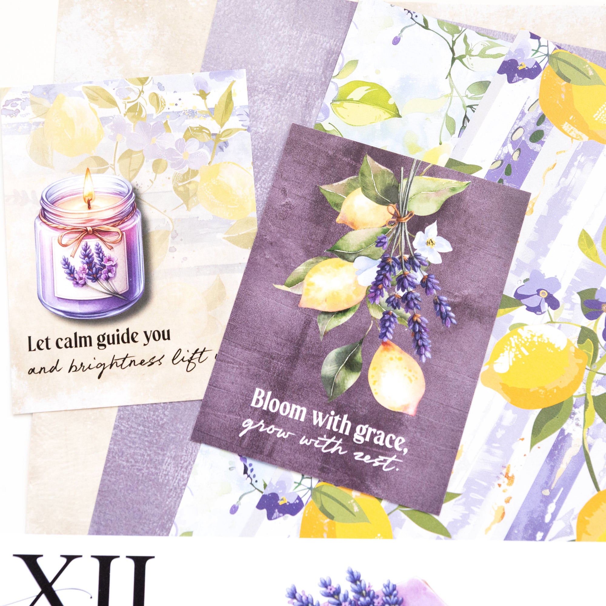 Deco Kit - Lavender &amp; Lemon