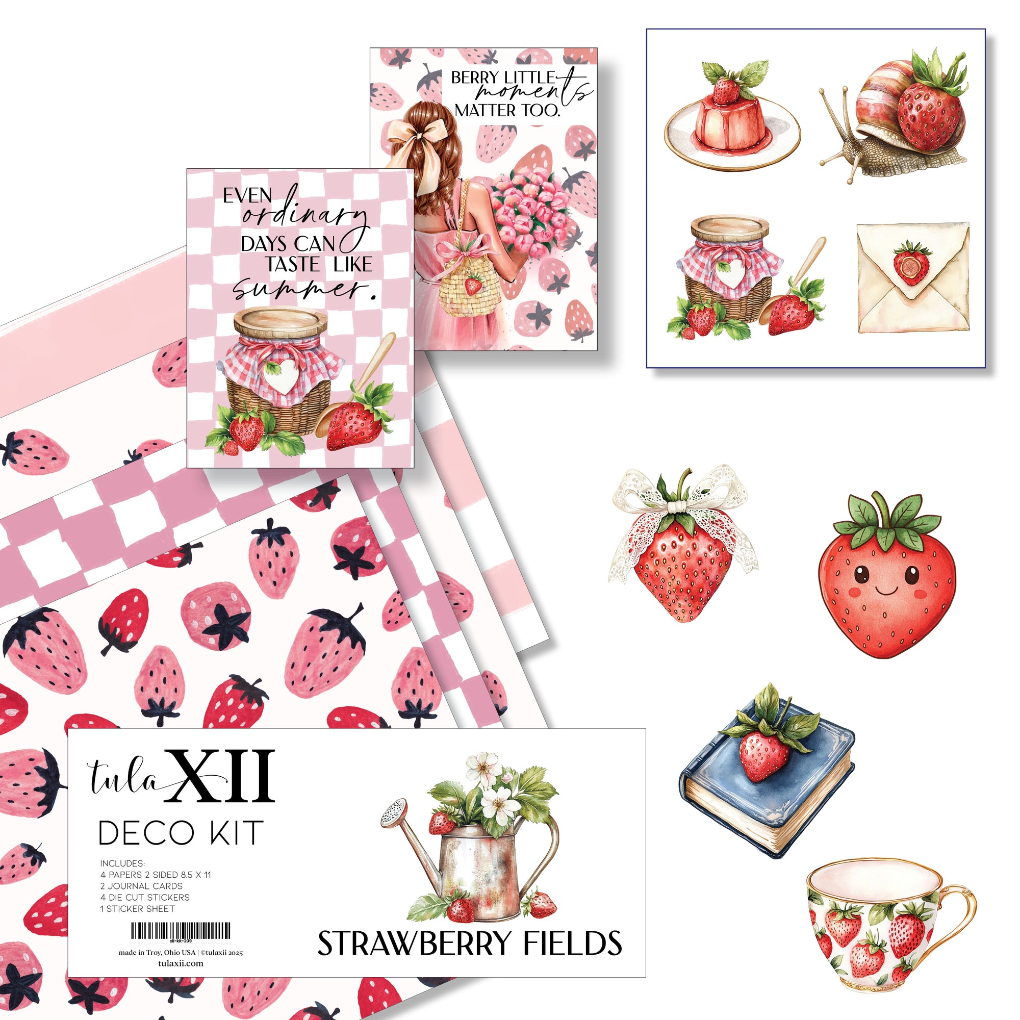Deco Kit - Strawberry Fields