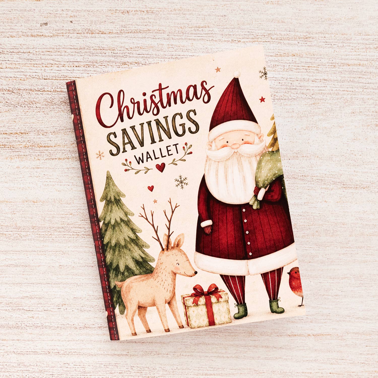 Savings Wallet - Santa Christmas