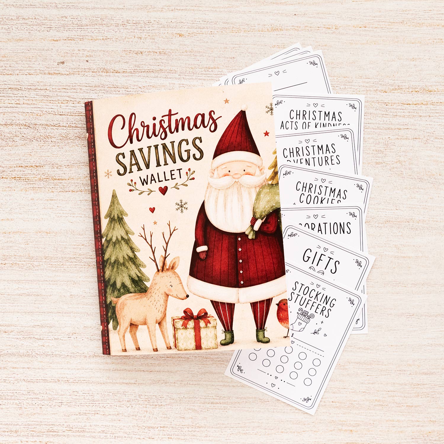 Savings Wallet - Santa Christmas