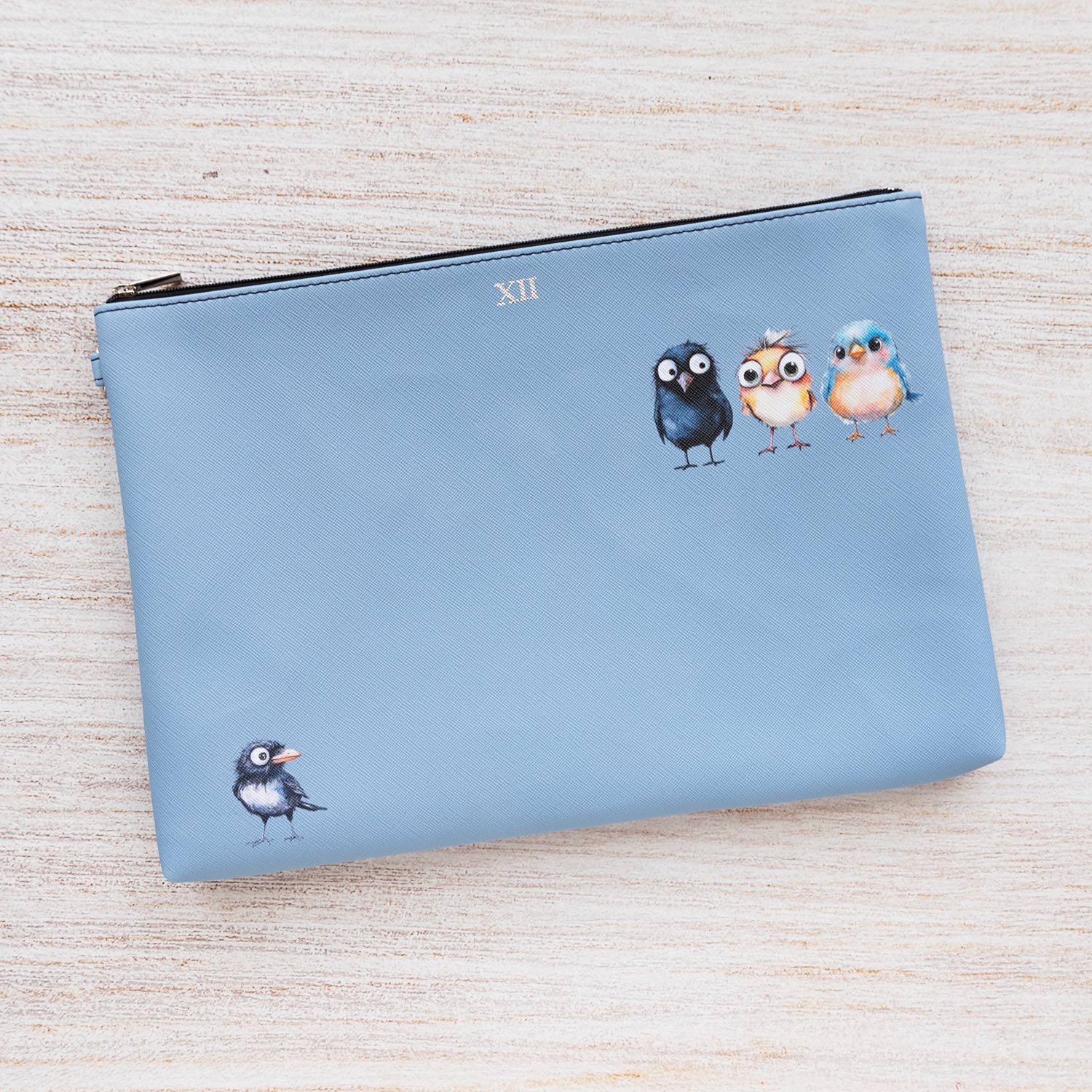 XL On the Go Pouch - Birds