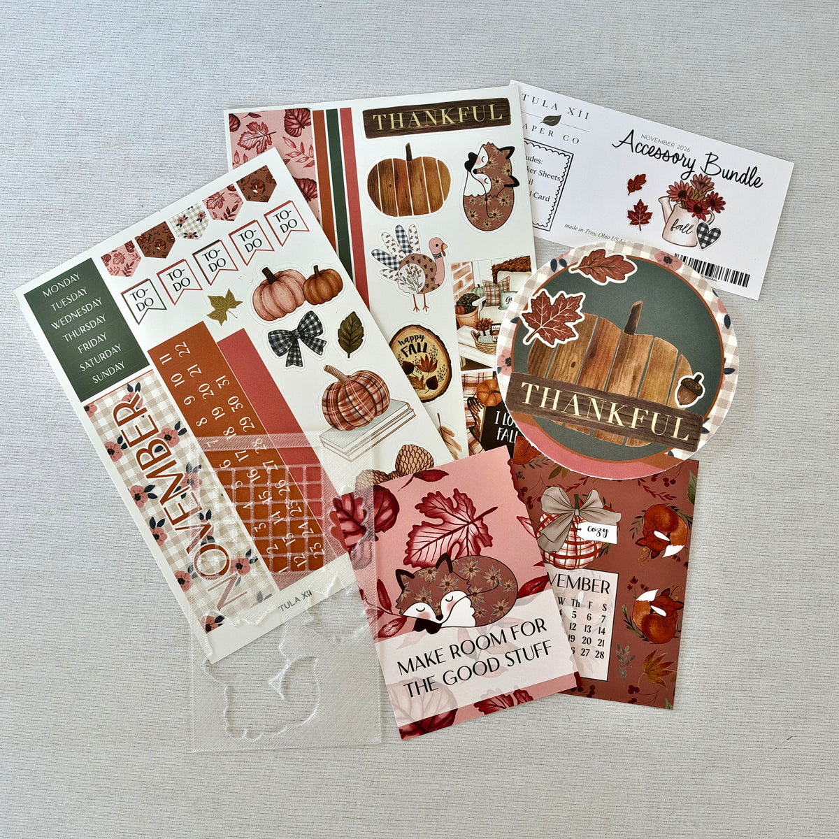 Monthly Accessory Pack - November