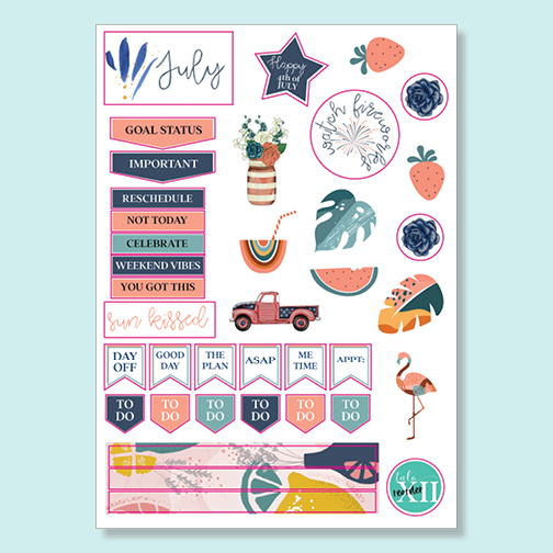 Month Stickers - Season