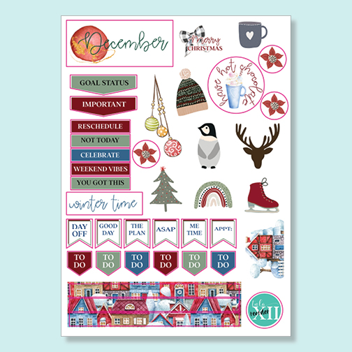 Month Stickers - Season