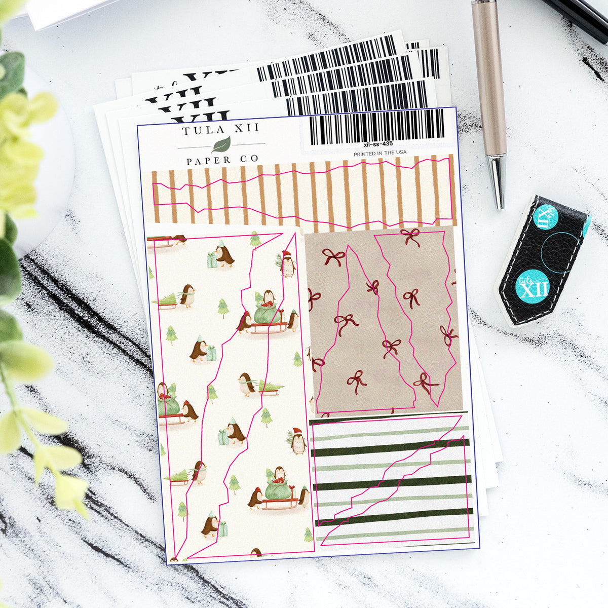 Layering Stickers - Dashing Through