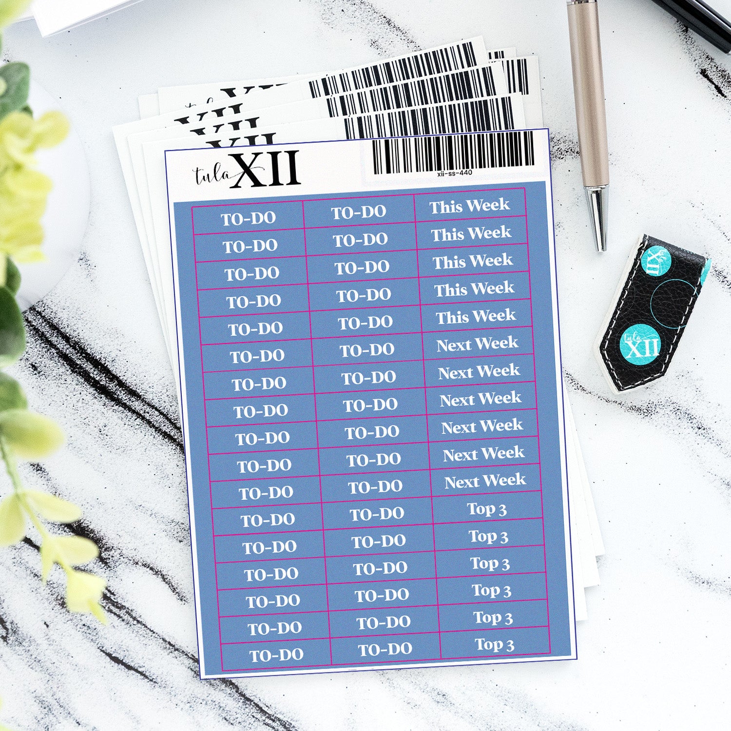 To-Do Headers - Light Blue