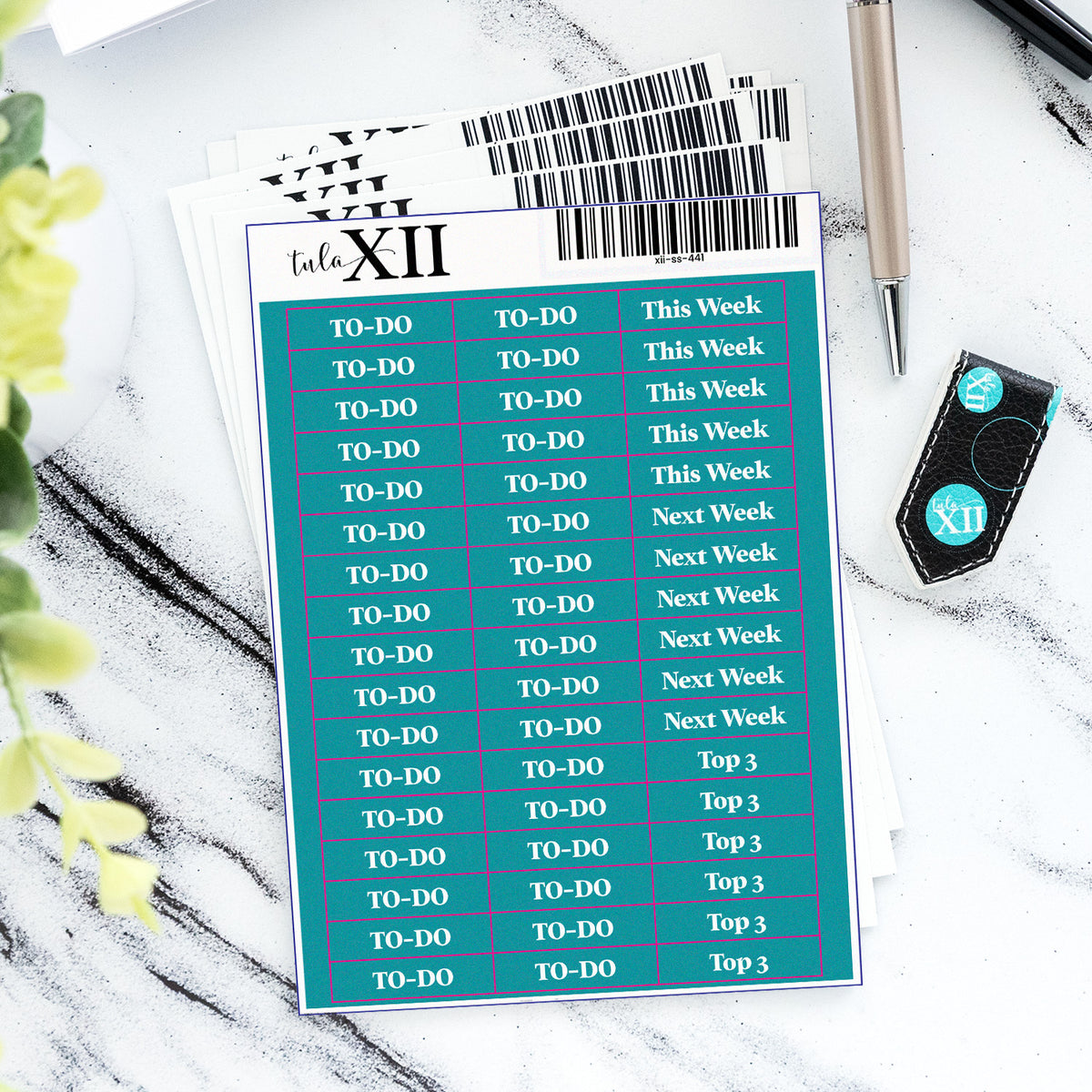 To-Do Headers - Teal