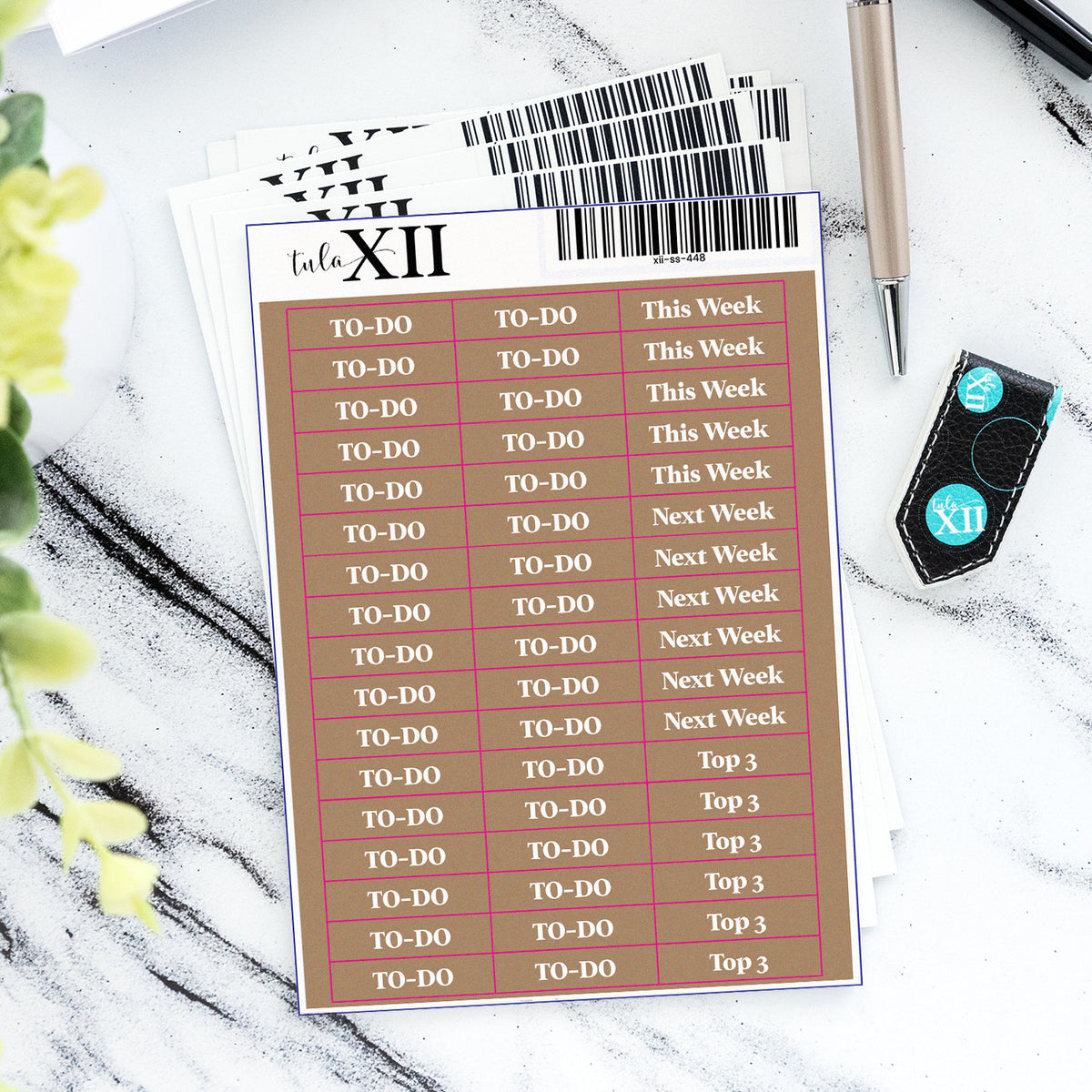 To-Do Headers - Light Brown