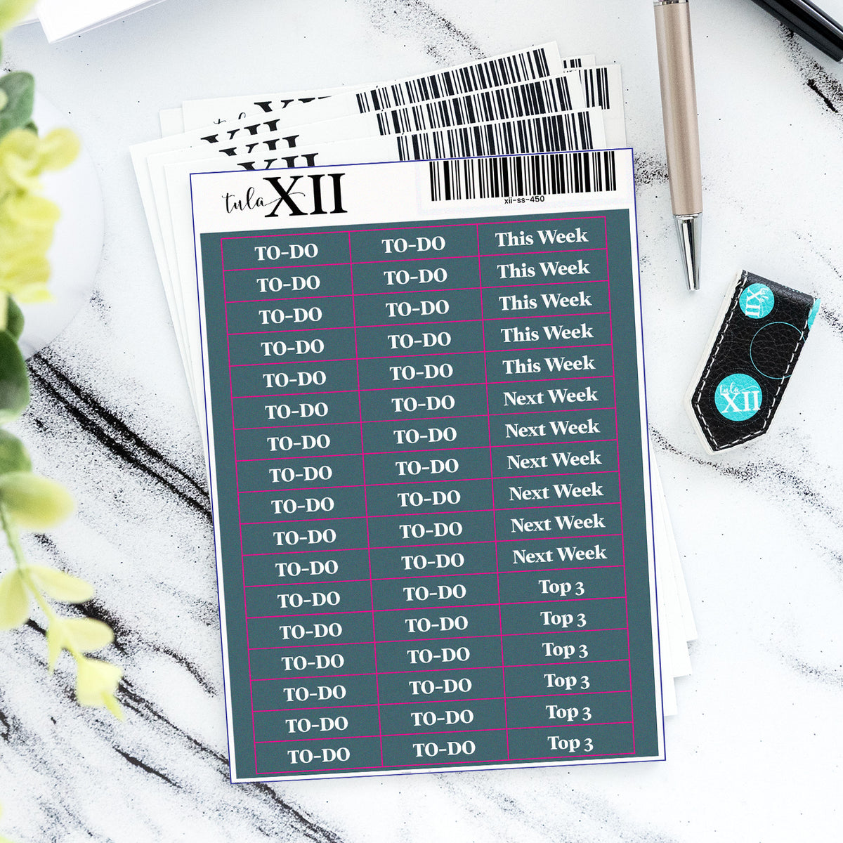 To-Do Headers - Slate Blue