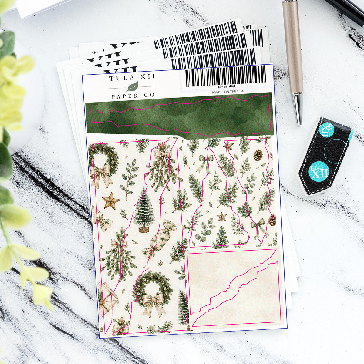 Layering Stickers - Evergreen &amp; Ivory