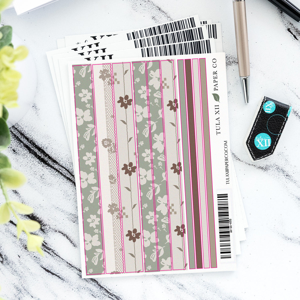 Long Washi Stickers - Woodland Meadows