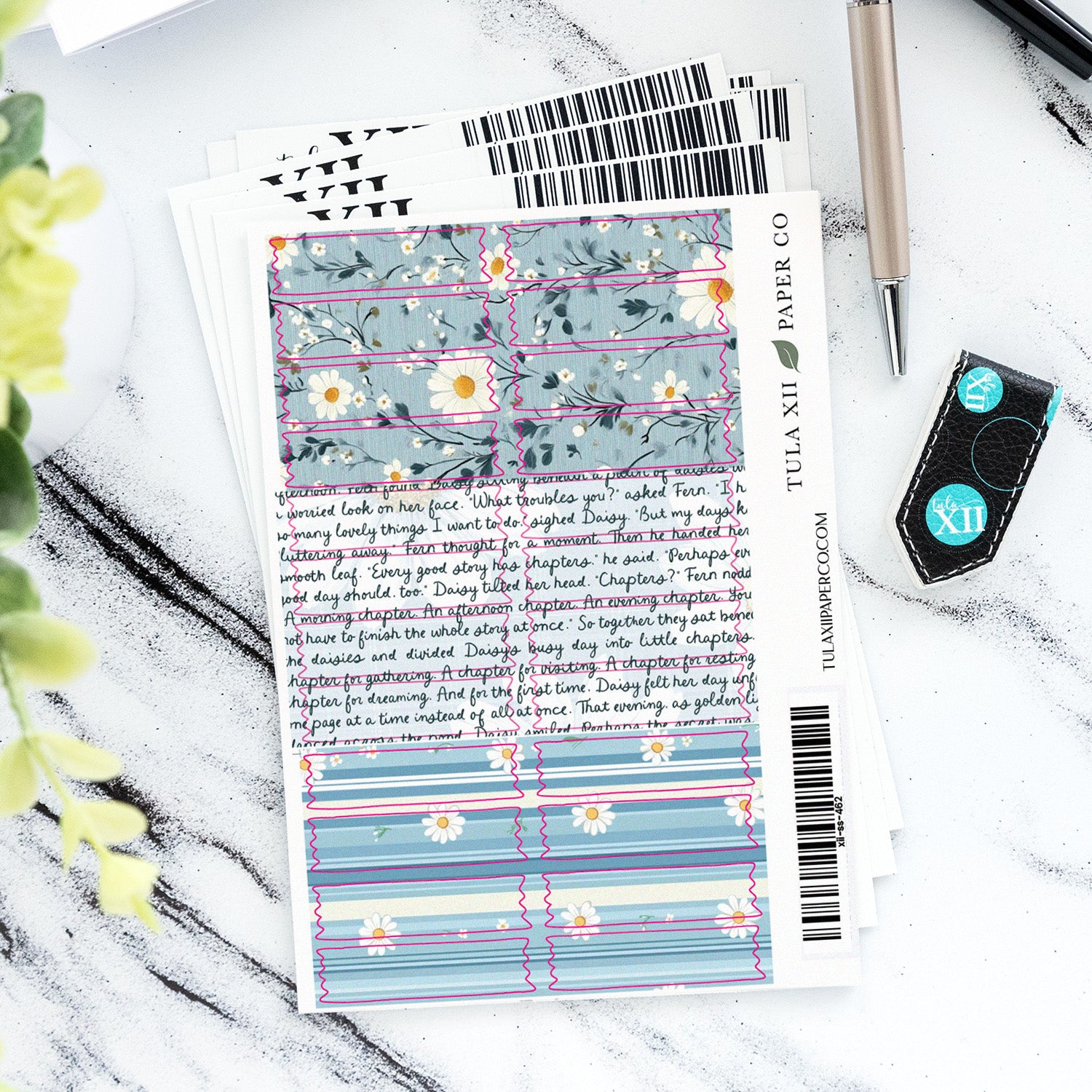 Washi Piece Stickers - Chapters by the Pond