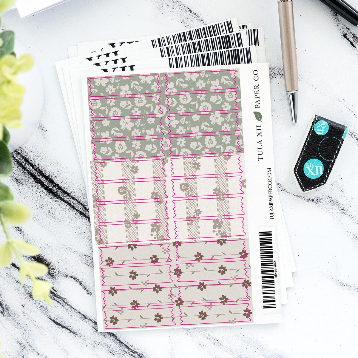 Washi Piece Stickers - Woodland Meadows