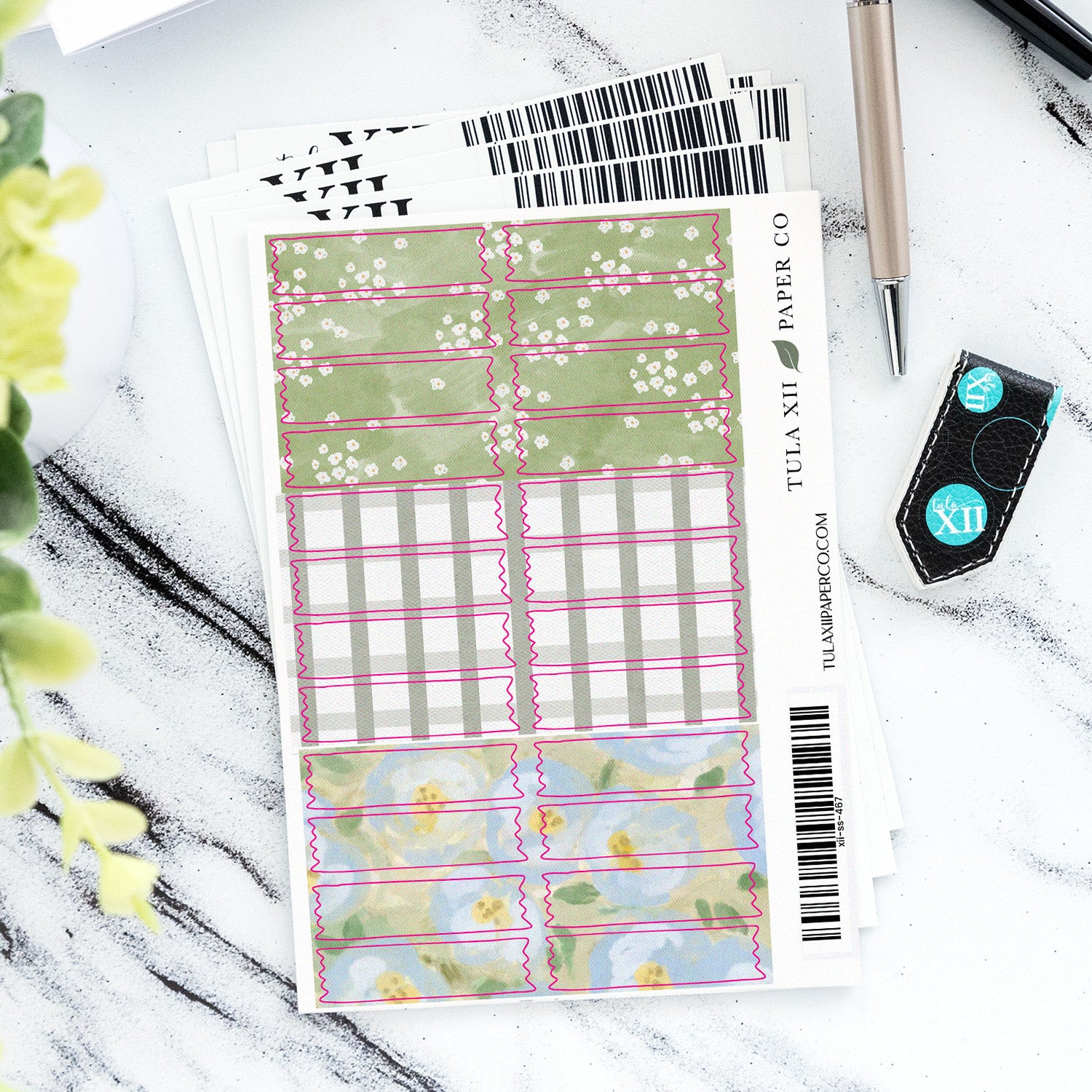 Washi Piece Stickers - Sheep