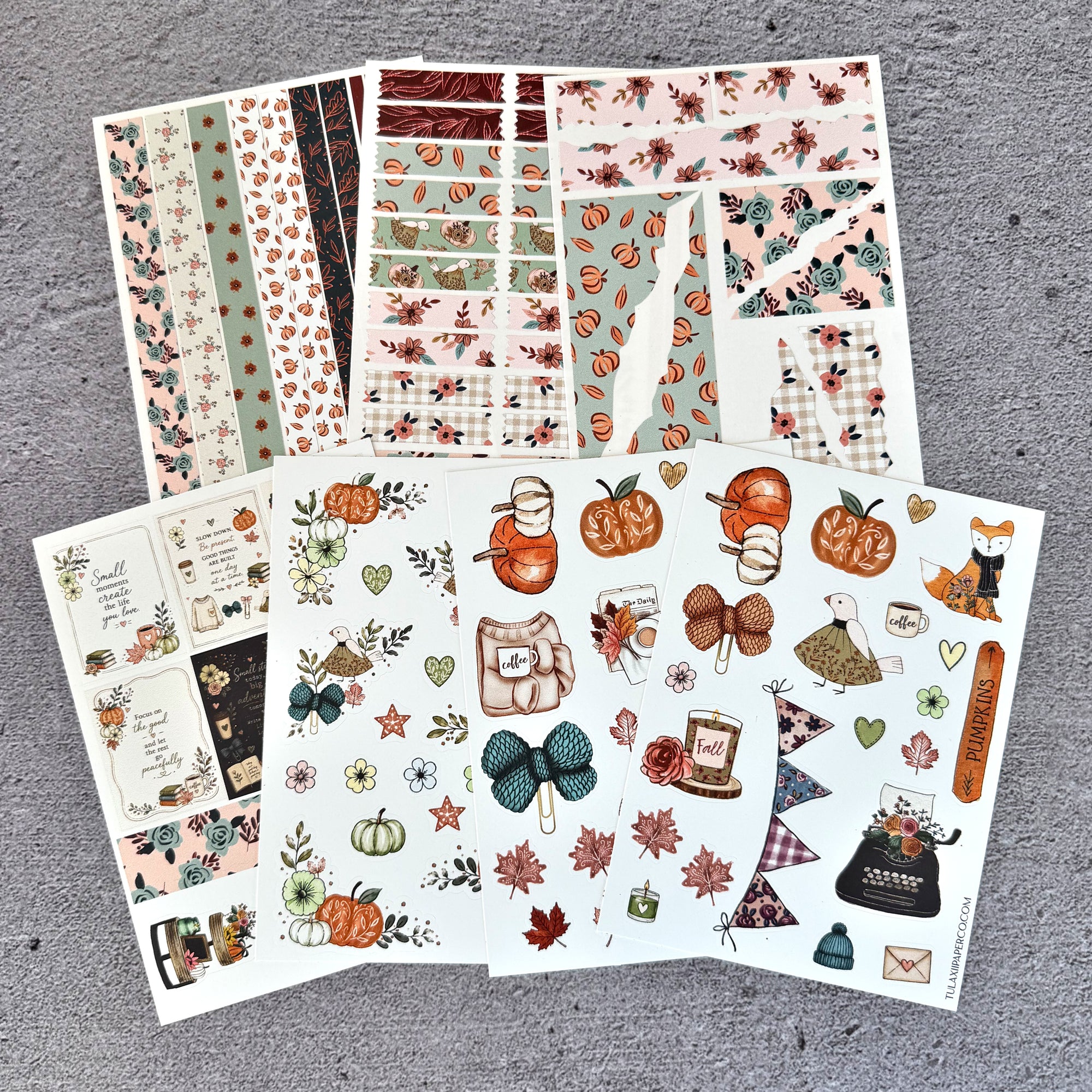 Just Details Stickers - October